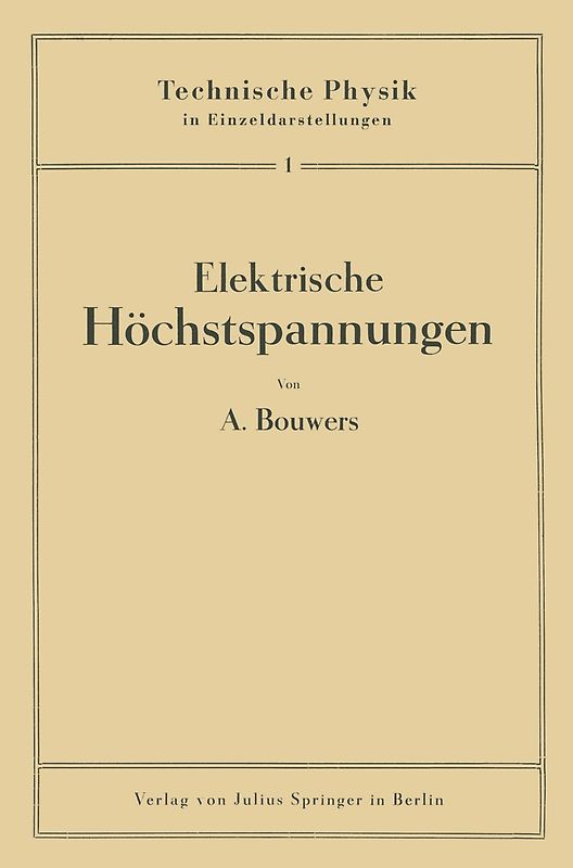 Elektrische Höchstspannungen