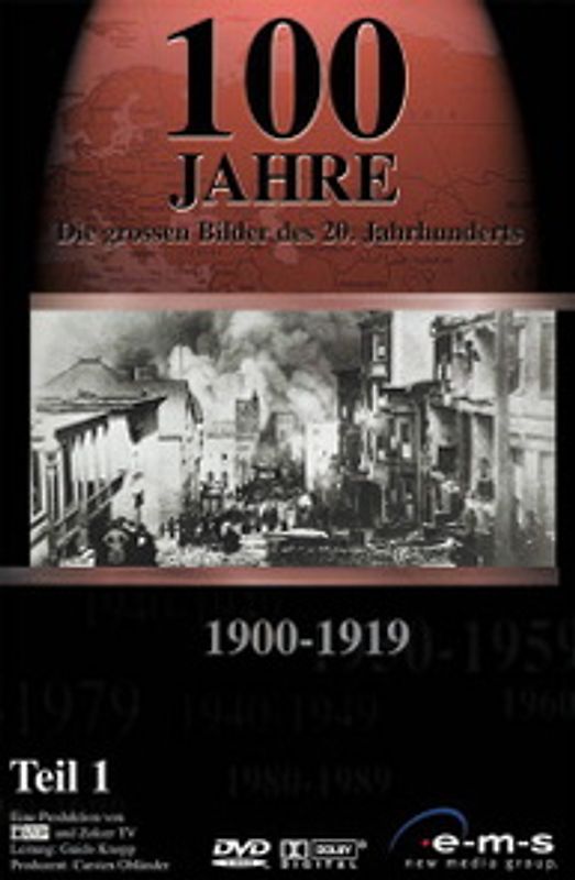 100 Jahre - Die großen Bilder des 20. Jahrhunderts, 1900-1919 DVD