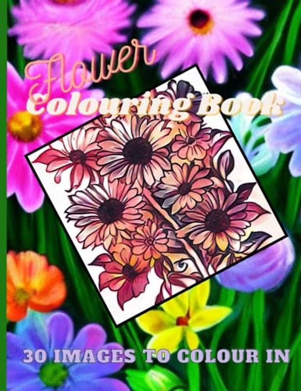 Flower Colouring Book