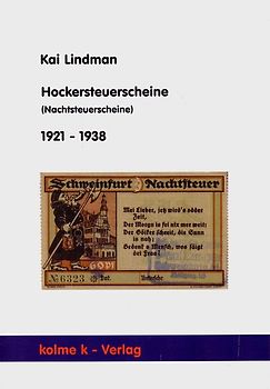 Hockersteuerscheine (Nachtsteuerscheine) 1921 - 1938