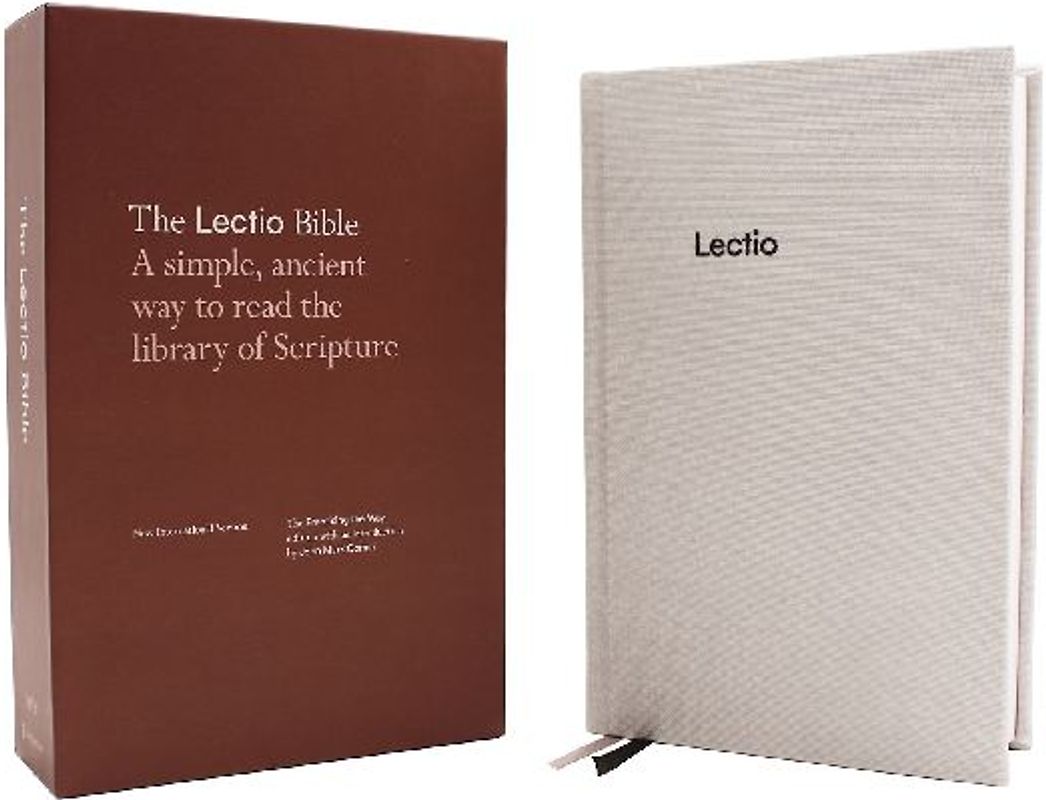 NIV Lectio Bible: A Simple, Ancient Way to Read the Library of Scripture, Cloth Over Board