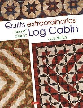 Quilts extraordinarios con el diseño Log Cabin