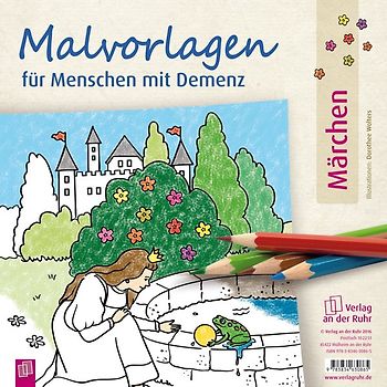 Malvorlagen für Menschen mit Demenz: Märchen