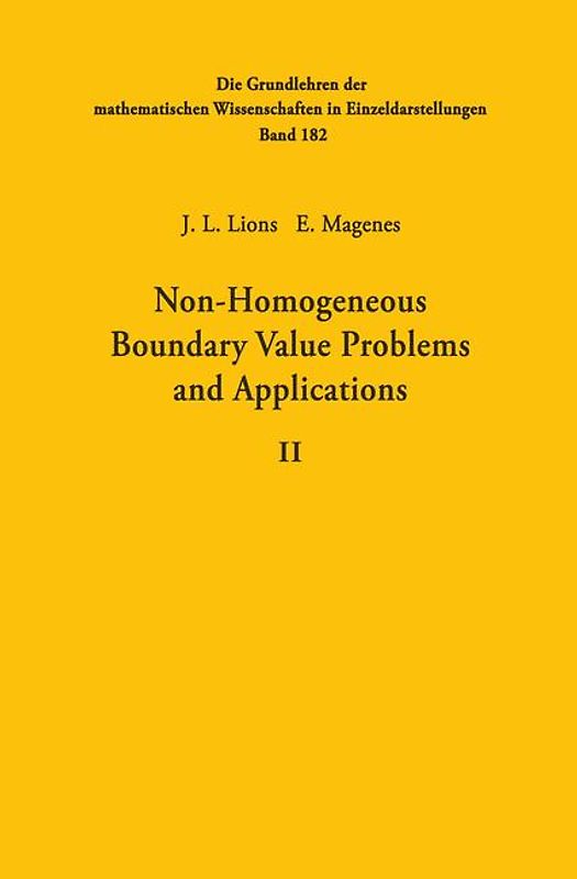 Non-Homogeneous Boundary Value Problems and Applications