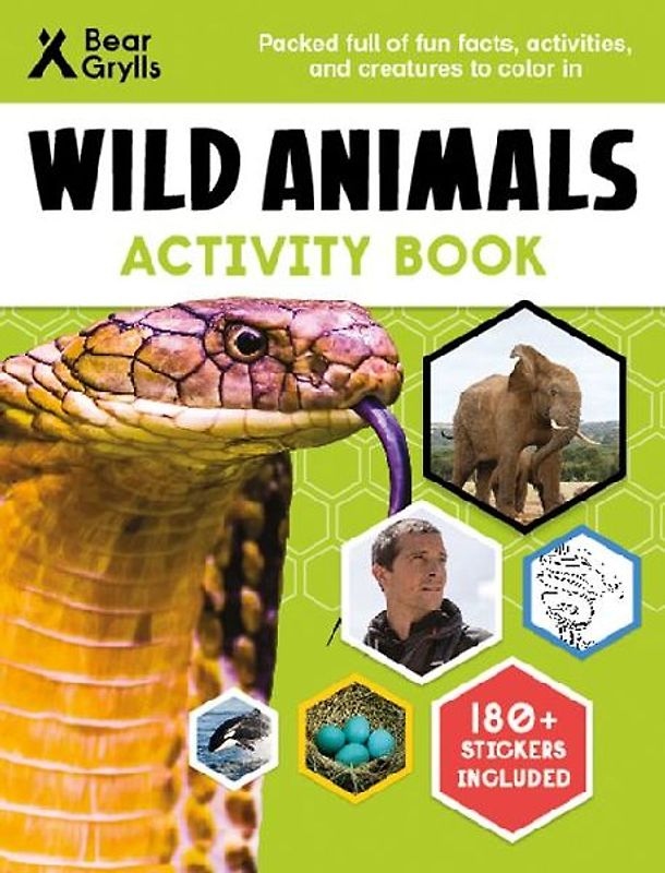 Wild Animals Activity Book