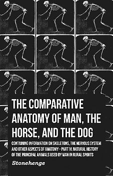 The Comparative Anatomy of Man, the Horse, and the Dog - Containing Information on Skeletons, the Nervous System and Other Aspects of Anatomy