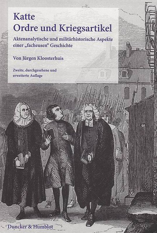 Katte. Ordre und Kriegsartikel.