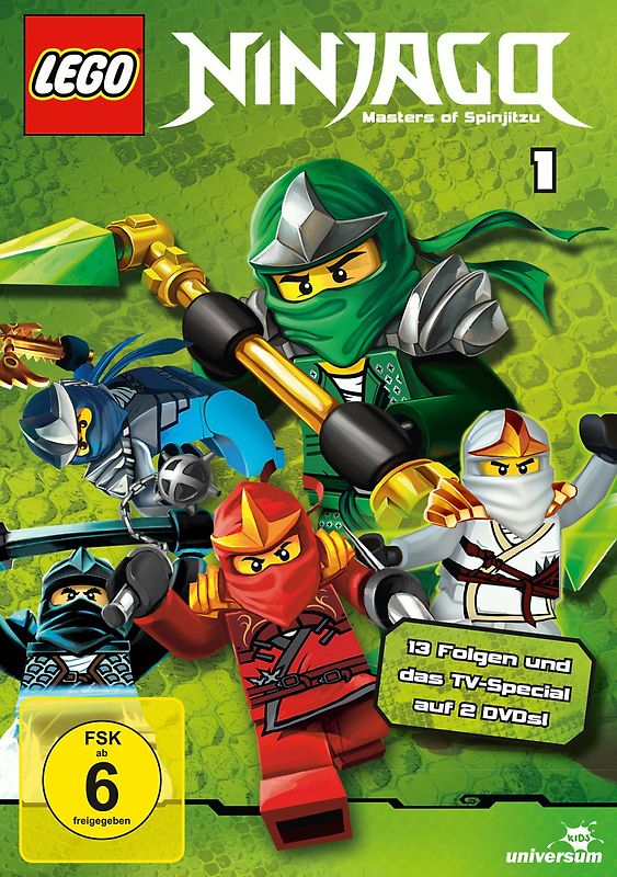 LEGO Ninjago - Staffel 1 [2 DVDs] DVD