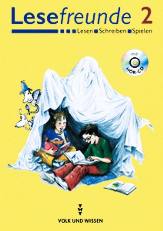 Lesefreunde. Lesen - Schreiben - Spielen. Berlin, Brandenburg, Bremen,... / 2. Schuljahr - Lesebuch mit Hör-CD