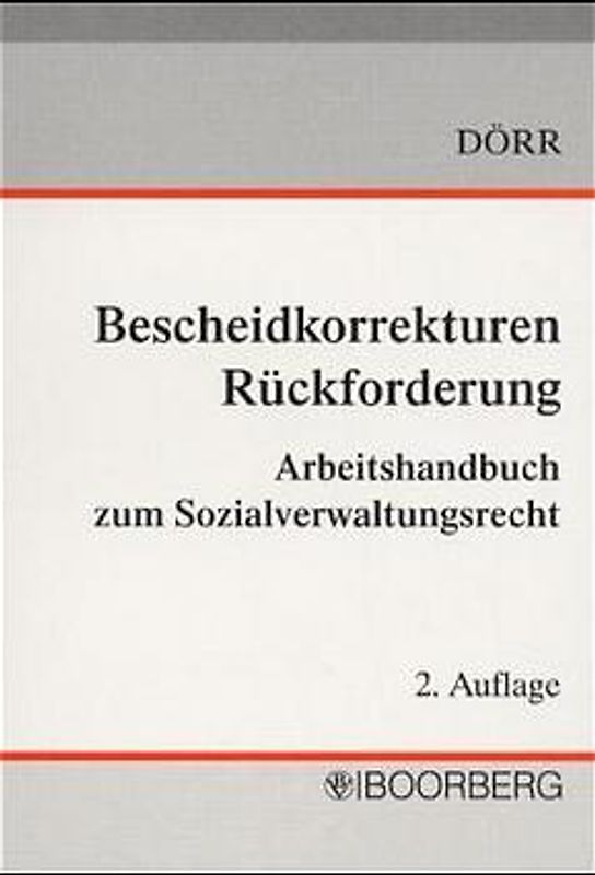 Bescheidkorrekturen - Rückforderung