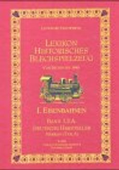 Lexikon Historisches Blechspielzeug, Band I.2.A.