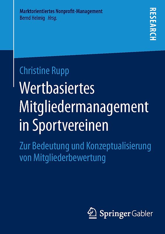Wertbasiertes Mitgliedermanagement in Sportvereinen