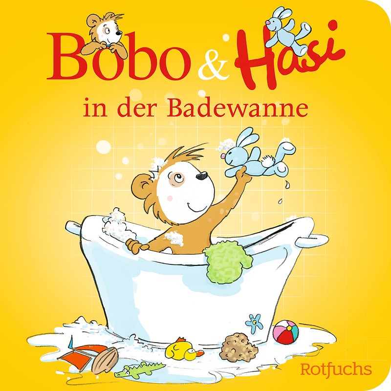 Bobo & Hasi in der Badewanne