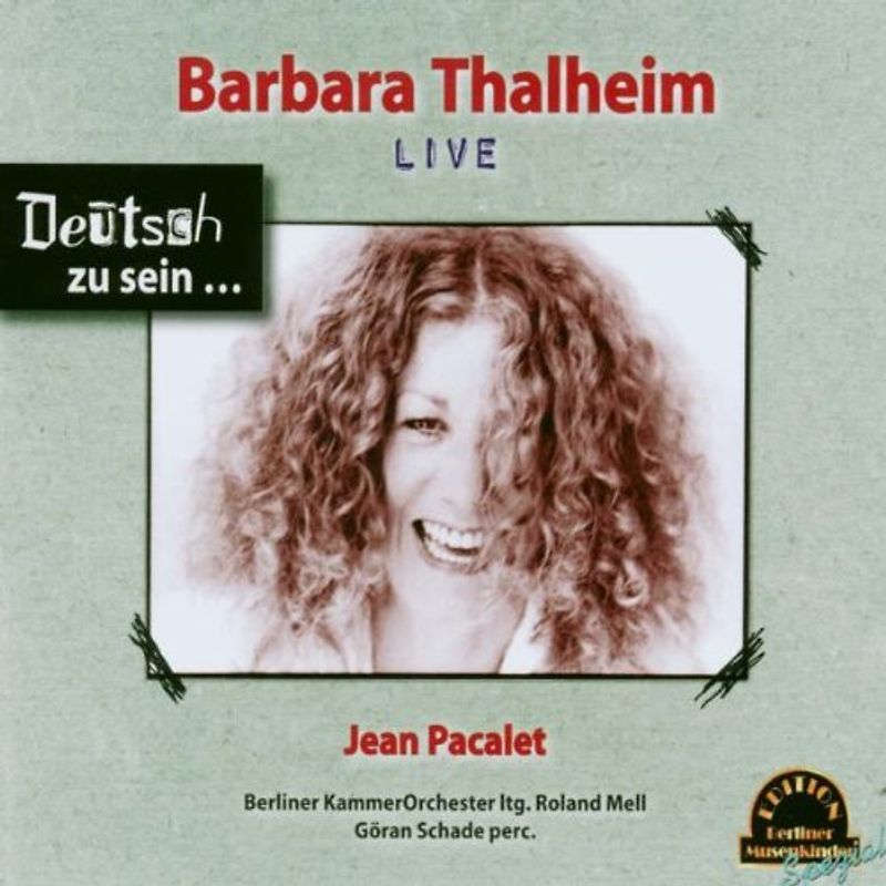 Barbara Thalheim - Deutsch zu Sein...