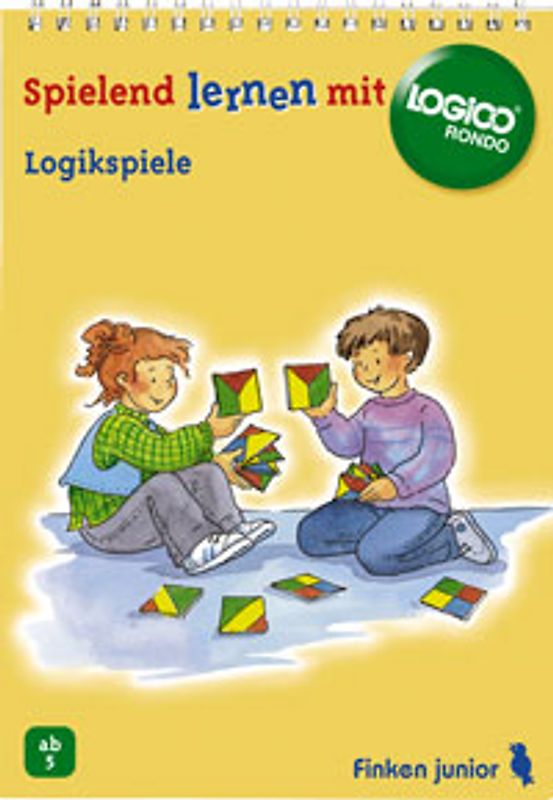 Logikspiele. LOGICO RONDO Übungsbuch für Kinder ab 5 Jahren