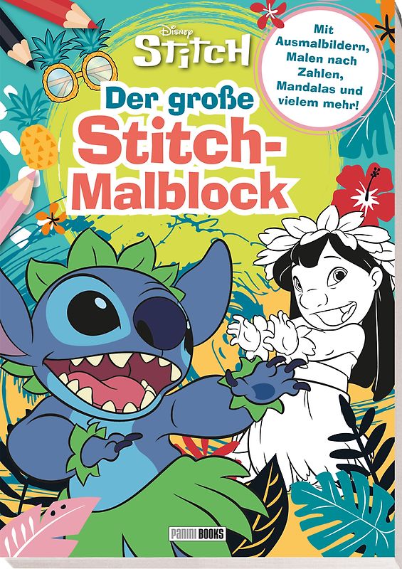 Disney Stitch: Der große Stitch-Malblock