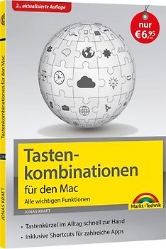 Tastenkombinationen für den Mac - macOS Ventura- Alle wichtigen Tastenkürzel Funktionen - für alle macOS Versionen geeignet