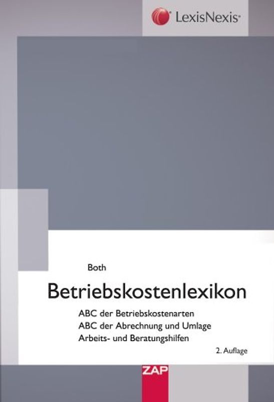Betriebskostenlexikon