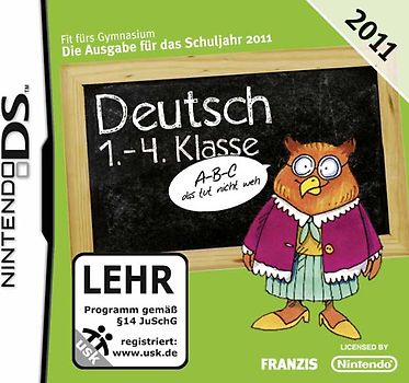 Deutsch 1.-4. Klasse 2011 Nintendo DS