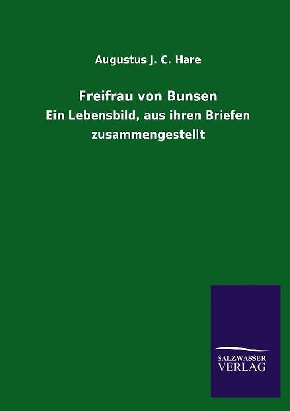 Freifrau von Bunsen