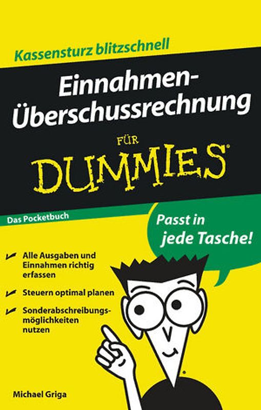 Einnahmenüberschussrechnung für Dummies Das Pocketbuch