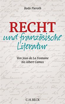Recht und französische Literatur