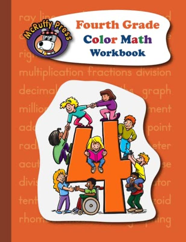 McRuffy Press Fourth Grade Color Math Workbook