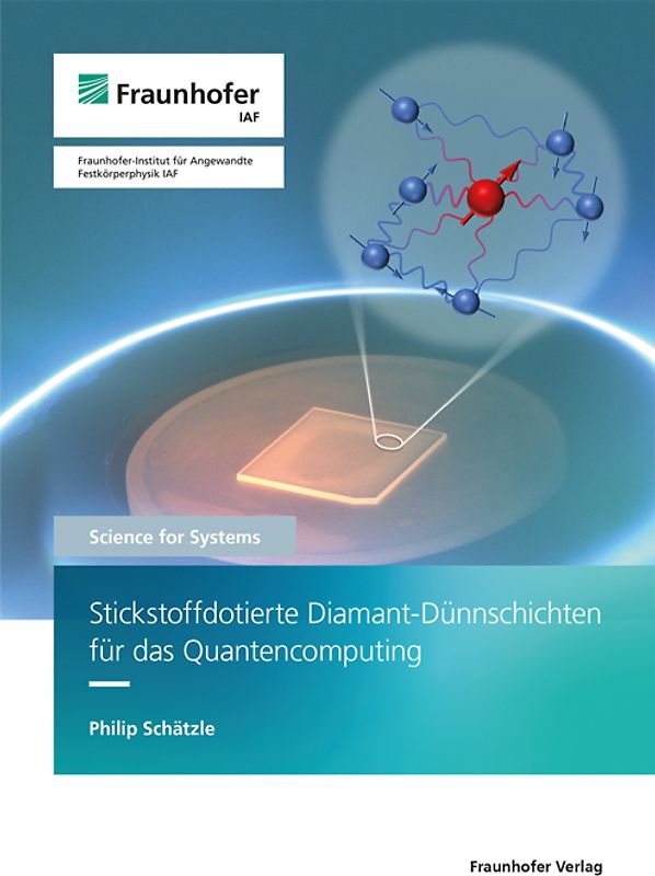 Stickstoffdotierte Diamant-Dünnschichten für das Quantencomputing