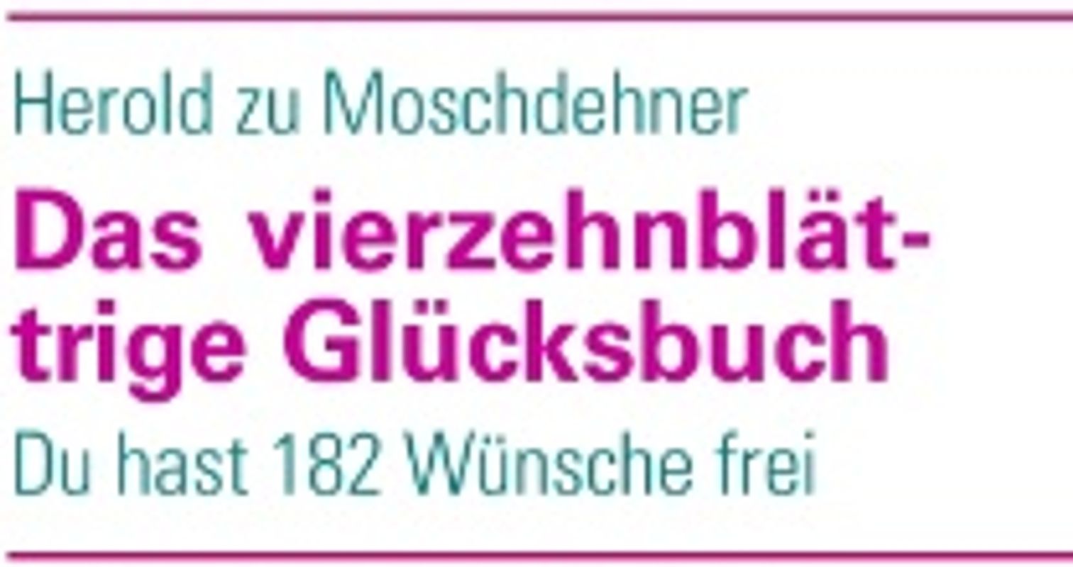 Das vierzehnblättrige Glücksbuch