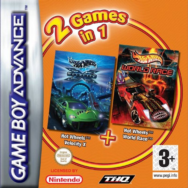 Hot Wheels Velocity X & Hot Wheels World Race [Internationale Version] Nintendo Game Boy Advance