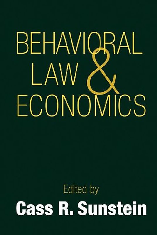 Behavioral Law and Economics