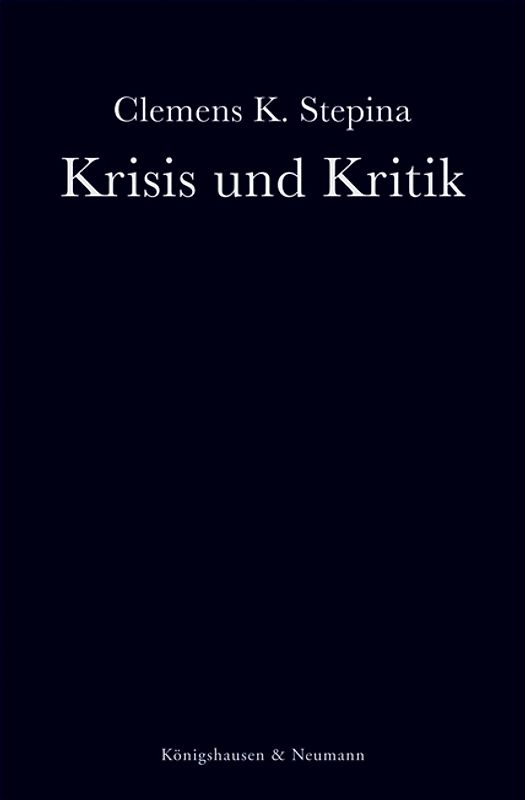 Krisis und Kritik