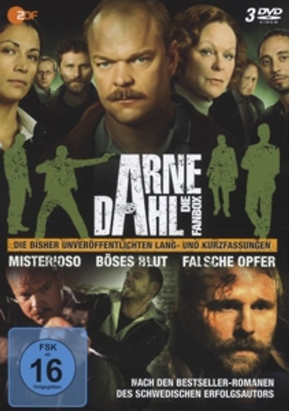Arne Dahl - Die Fanbox (Bisher unveröffentlichte Lang- und TV-Fassungen) [3 DVDs] DVD