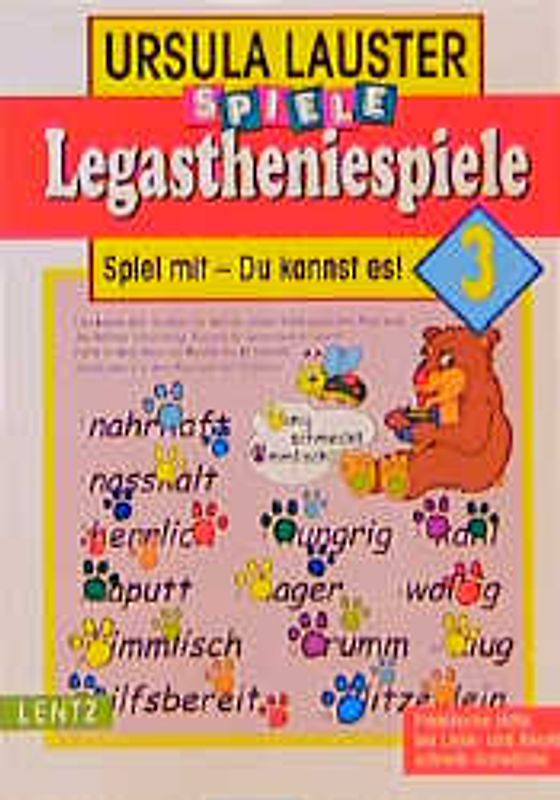 Legastheniespiele 3. Spiel mit - du kannst es!