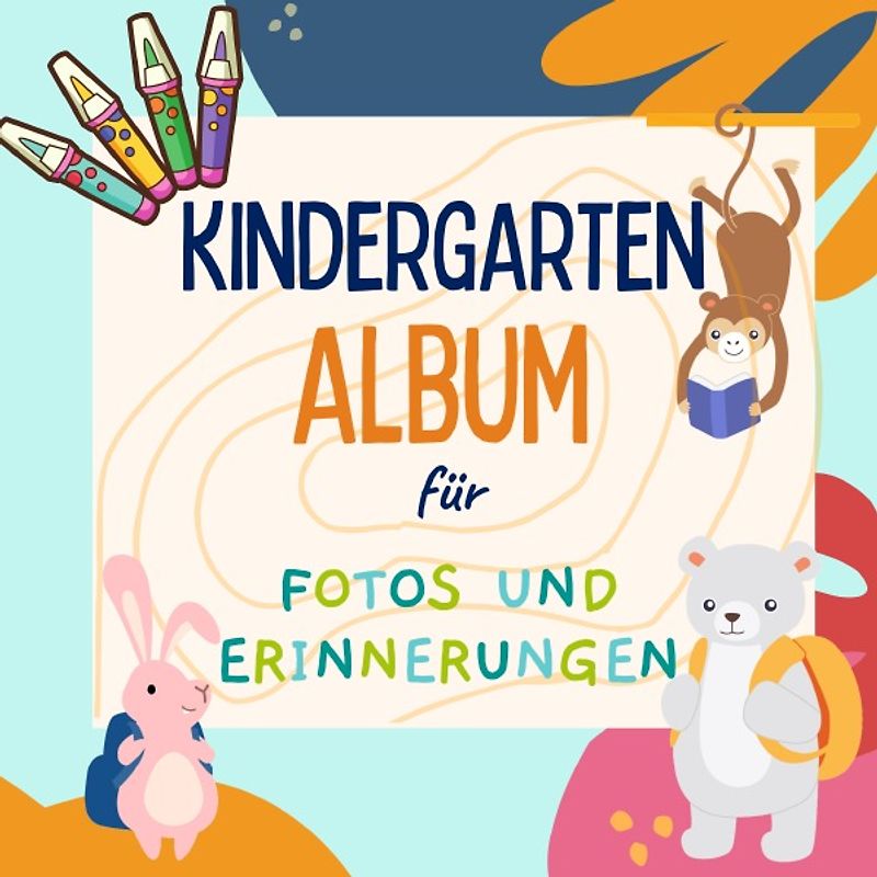 Kindergarten Album für Fotos und Erinnerungen