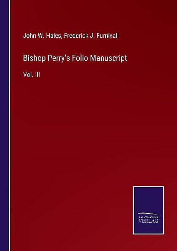 Bishop Perry's Folio Manuscript
