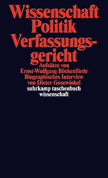 Wissenschaft, Politik, Verfassungsgericht