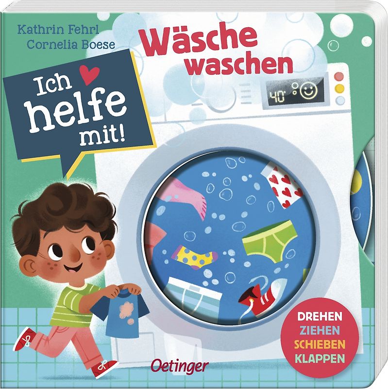 Ich helfe mit! Wäsche waschen