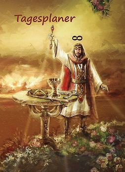 Tagesplaner undatiert A5 für Tageskarten ziehen und Termine