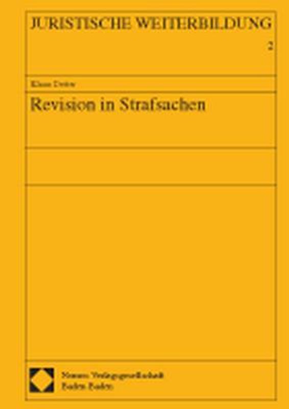 Revision in Strafsachen