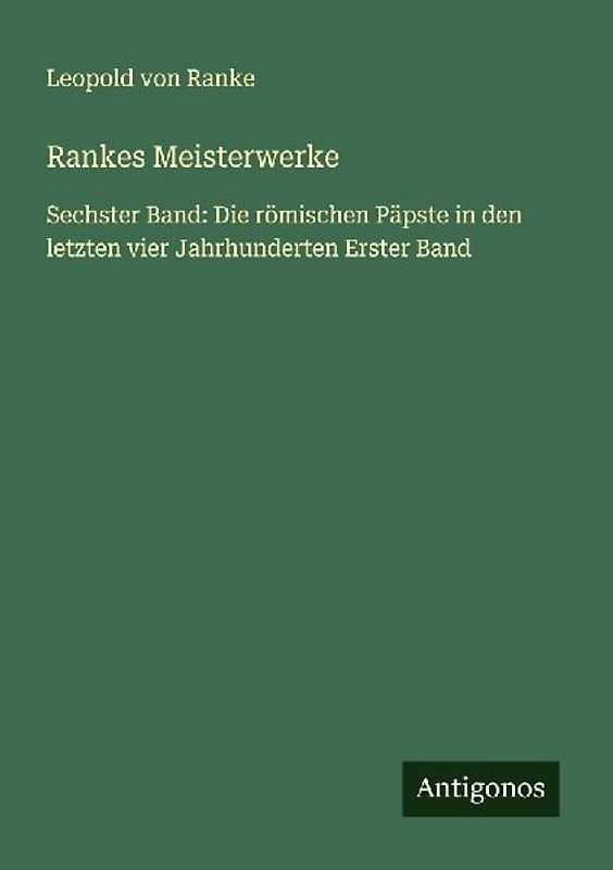 Rankes Meisterwerke
