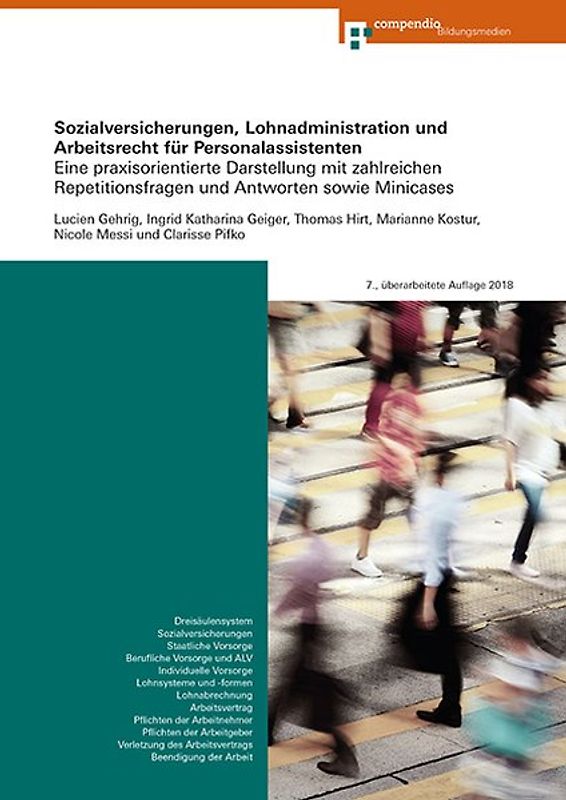 Sozialversicherungen, Lohnadministration und Arbeitsrecht für Personalassistenten