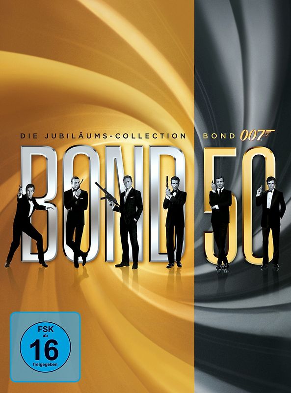 James Bond 50: Die Jubiläums-Collection [22 DVDs] DVD