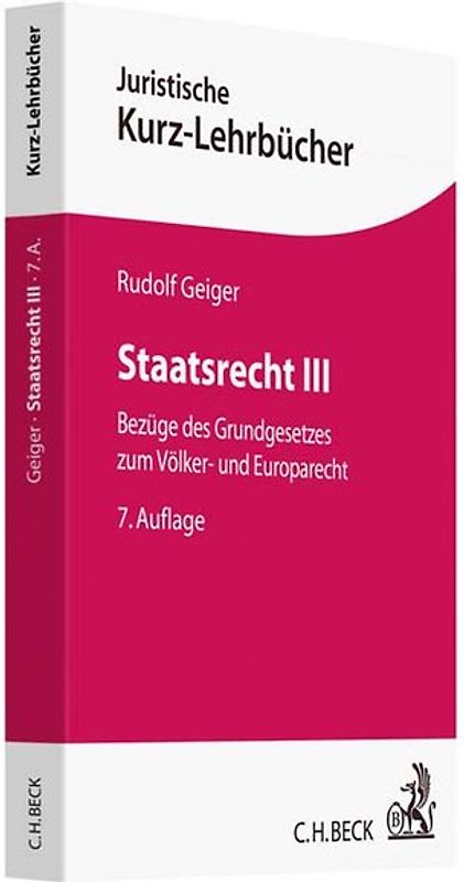 Staatsrecht III