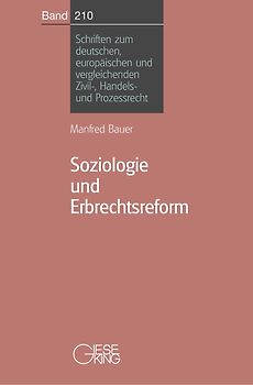 Soziologie und Erbrechtsreform