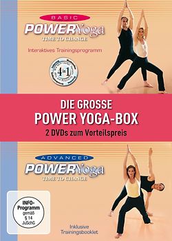 Die große Power Yoga-Box (2 DVDs) DVD