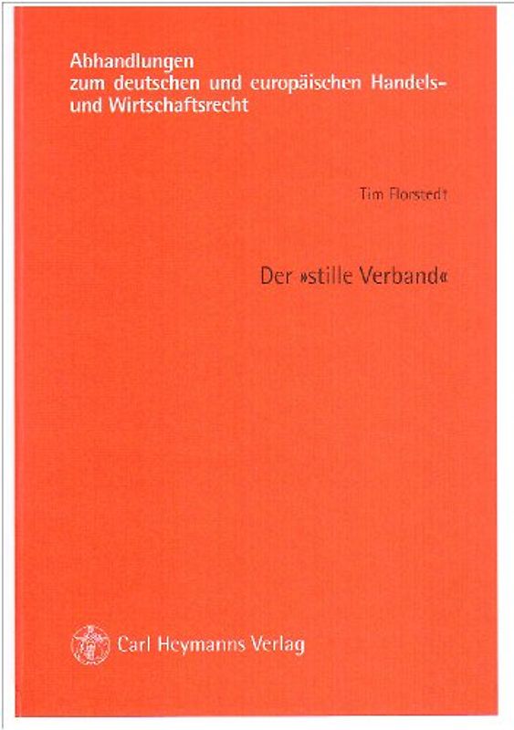 Der "stille Verband"