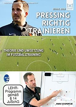 Fußballtaktik: Pressing richtig trainieren | Laufwege beherrschen, Bälle erobern, Konter verhindern DVD