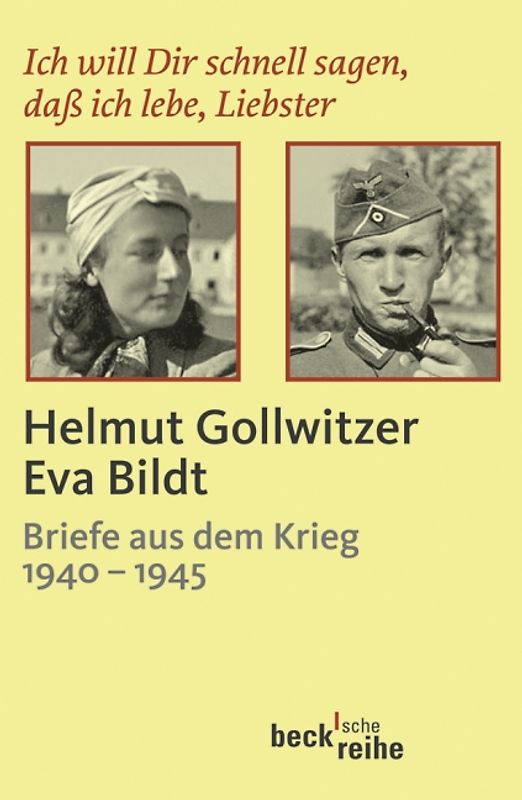 Ich will Dir schnell sagen, daß ich lebe, Liebster