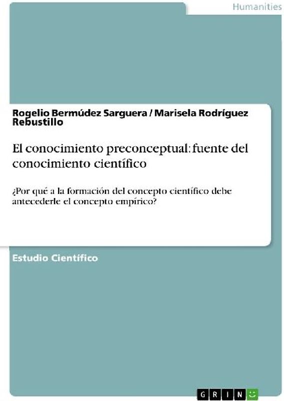 El conocimiento preconceptual: fuente del conocimiento científico